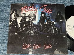 画像1: Mötley Crüe MOTLEY CRUE -  GIRLS, GIRLS, GIRLS (Ex++/Ex+++)  / 1987 U AMERICA  ORIGINAL "PROMO ONLY SAME FLIP ST/ST" Used 7" 45 rpm Single  with PICTURE SLEEVE PS