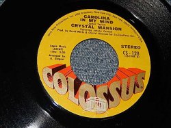 画像1: Crystal Mansion - A) Carolina In My Mind   B) IF I LIVE(Ex+++/MINT-)  / 1970 US AMERICA ORIGINAL Used 7" 45 rpm Single 