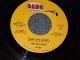 The McCOYS  Mc COYS - A) HANG ON SLOOPY   B) I CAN'T EXPLAIN IT (with JUKEBOX STRIP)  (Ex+/Ex++) /1965 US AMERICA ORIGINAL Used 7"SINGLE