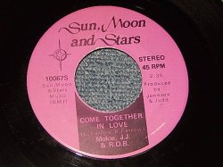 画像1: MOKIE, J.J. & R.O.B. - A) Come Together In Love   B) 	You're So Real (SOFT ROCK)  (A:Ex++/  B:Ex++) / 1972 US AMERICA ORIGINAL Used 7"45rpm Single