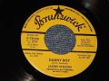 JACKIE WILSON - A) DANNY BOY  B)SOUL TIME (MINT-/MINT-) / 1965 US AMERICA ORIGINAL "YELLOW LABEL PROMO"  Used 7"45