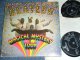 THE BEATLES - MAGICAL MYSTERY TOUR (Ex/Ex++) / 1967 UK ENGLAND ORIGINAL STEREO 7"EP With PICTURE SLEEVE and BLUE LYLIC SHEET 