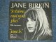 JANE BIRKIN - JE T'AIME  / 1960's  WEST-GERMANY  ORIGINAL 7" Single With PICTURE SLEEVE  