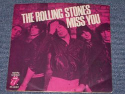 画像1: ROLLING STONES - MISS YOU ( PROMO ONLY SAME FLIP ) / 1978 US ORIGINAL PROMO ONLY SAME FLIP 7"Single  with PICTURE SLEEVE 