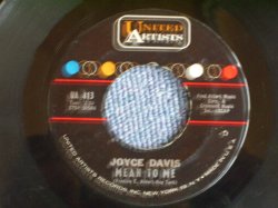 画像1: JOYCE DAVIS - MEAN TO ME  / 1960s US ORIGINAL 7"SINGLE
