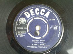 画像1: KATHY KIRBY - SECRET LOVE  / 1963  UK ORIGINAL 7"SINGLE
