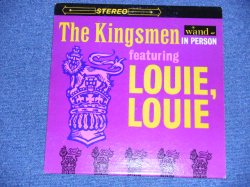 画像1: THE KINGSMEN - IN PERSON  feat.LOUIE,LOUIE  / 1964 US ORIGINAL STEREO  LP 