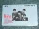 THE BEATLES  -  TELEPHONE CARD "I WANT TO HOLD YOUR HAND" / 1980's ISSUED Version LIGHT BLUE Face Brand New  TELEPHONE CARD 
