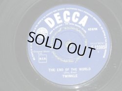 画像1: TWINKLE - THE END ON THE WORLD  / 1965 UK ORIGINAL 7"Single