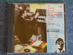 画像1: V.A. -  JOE MEEK :  WORK IN PROGRESS  THE TRIUMPH SESSIONS / 1994 UK ENGLAND ORIGINAL "BRAND NEW" CD  