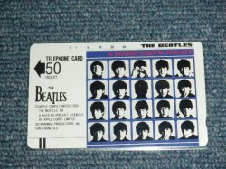 画像1: THE BEATLES  -  TELEPHONE CARD "A HARD DAYS NIGHT" / 1980's ISSUED Version LIGHT BLUE Face Brand New  TELEPHONE CARD 