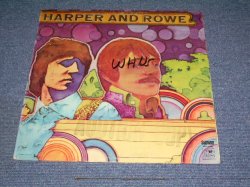 画像1: HARPER AND ROWE - HARPER AND ROWE / 1969  US ORIGINAL LP 