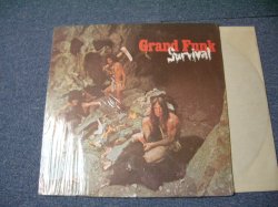 画像1: GFR GRAND FUNK RAILROAD - SURVIVAL ( With 3 PIN-UPs )( Ex+++/Ex+++ ) / 1970US AMERICA ORIGINAL 1st Press "GREEN Label"  Used LP 