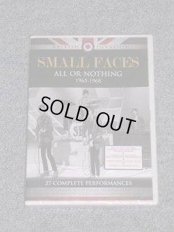 画像1: SMALL FACES - ALL OR NOTHING 1965-1968 : 27 COMPLETE PEWRFORMANCES  / 2009 EUROPE Brand New Sealed DVD  REGION: 0 