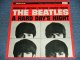 THE BEATLES - A HARD DAYS NIGHT ( Sound Track ) / 1967 Version US AMERICA "PINK&ORANGE Label"  STEREO Used LP 