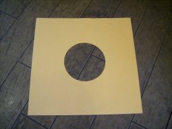 画像1: 10インチ用　内袋（紙スリーブ）10枚　 GOLD 