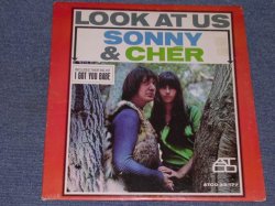 画像1: SONNY & CHER - LOOK AT US / 1965 US ORIGINAL MONO LP With TITLE STICKER on FRONT 