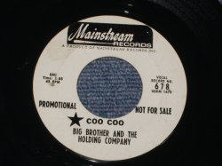 画像1: BIG BROTHER AND THE HOLDING COMPANY ( With JANIS JOPLIN ) - COO COO   / 1968 US ORIGINAL White Label Promo 7"Single 