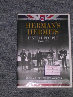 画像1: THE HERMAN'S HERMITS - LISTEN PEOPLE 1964-1969 : 22 COMPLETE PEWRFORMANCES  / 2009 EUROPE Brand New Sealed DVD  REGION: 0 