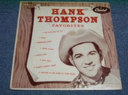 画像1: HANK THOMPSON - FAVOTITES  / US ORIGINAL 10"LP 