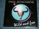 PHIL EDWARDS - WILD AND FREE / 2001 FRANCE ORIGINAL Brand New SEALED CD 