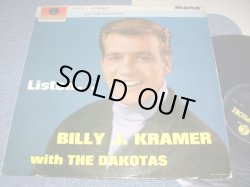 画像1: BILLY J.KRAMER with THE DAKOTAS - LISTEN ... ( 1st ALBUM )   / 1963 UK ORIGINAL "YELLOW PARLOPHONE" MONO  LP 