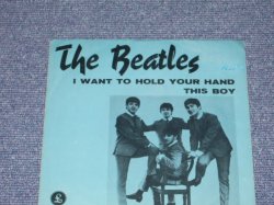 画像1: THE BEATLES - I WANT TO HOLD YOUR HAND ( RED Label : Ex+/Ex++ ) / 1960's  SWEDEN ORIGINAL Used 7" Single With PICTURE SLEEVE 