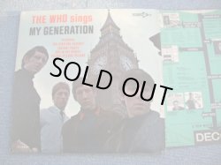 画像1: THE WHO  -  MY GENERATION  / 1966 US ORIGINALMONO LP 