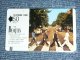 THE BEATLES  -  TELEPHONE CARD "ABBEY ROAD"/ 1980's ISSUED Version LIGHT BLUE Face Brand New  TELEPHONE CARD 