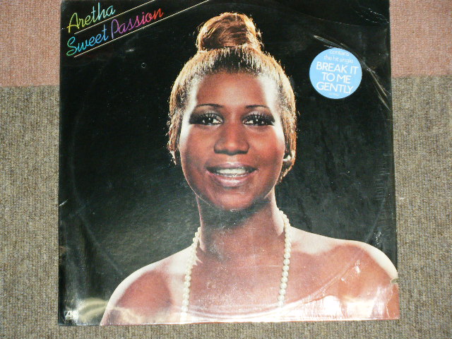 ARETHA FRANKLIN - SWEET PASSION / 1977 US AMERICA ORIGINAL Brand New Sealed LP Cut Out  
