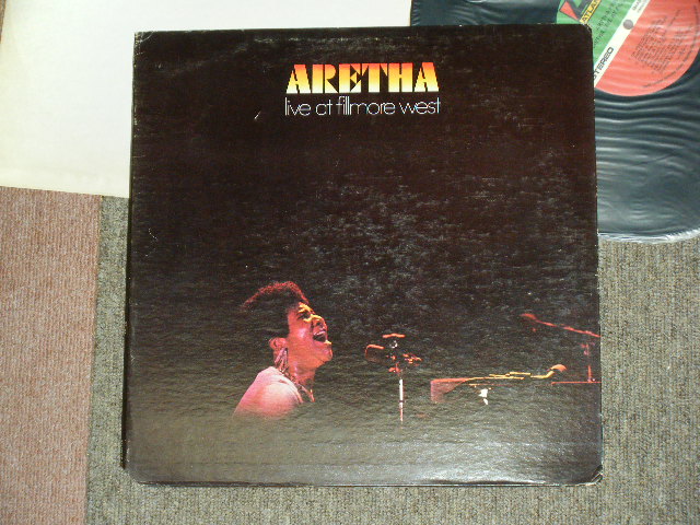 ARETHA FRANKLIN ( With KING CURTIS, RAY CHARLES ) - LIVE AT FILLMORE WEST / 1971 US ORIGINAL 