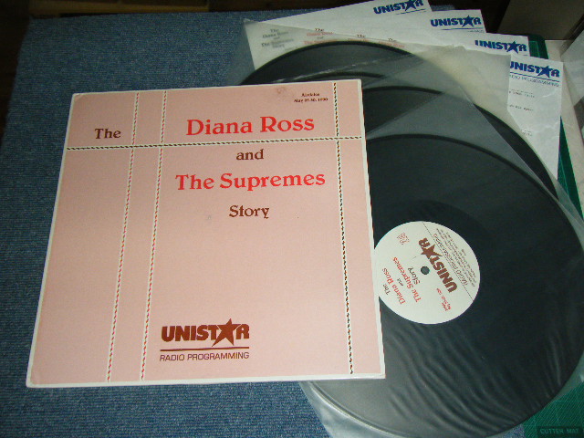 DIANA ROSS and THE SUPREMES - DIANA ROSS and THE SUPREMES STORY ( 4 LP's RAQDIO SHOW ) / 1960's US ORIGINAL 4LP  