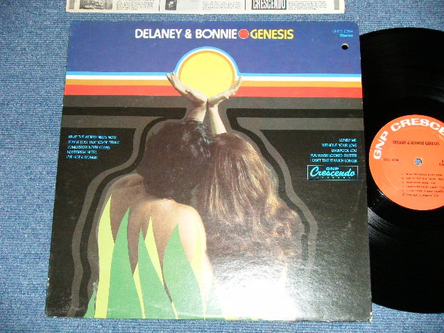 DELANEY & BONNIE - GENESIS (Produced by LEON RUSSELL & JACKIE De SHANNON ) ( Ex+++/Ex+++: BB for PROMO )   / 1970 US AMERICA  ORIGINAL 