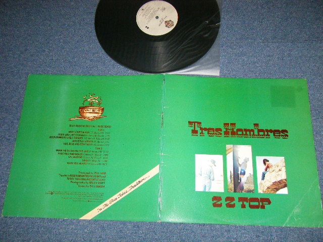 ZZ TOP -  TRES HOMBRES (MATRIX #A)MX 209485 BSK-3270-A B)MX 209486 BSK-3270-B) (E++/MINT-)   / 1983 Version  US AMERICA REISSUE Used LP