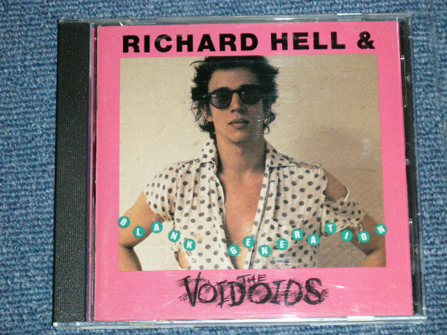 RICHARD HELL of NEW YORK DOLLS - BLANK GENERATION  ( MINT-/MINT )   / 1990 US AMERICA ORIGINAL 1st Press Used CD 