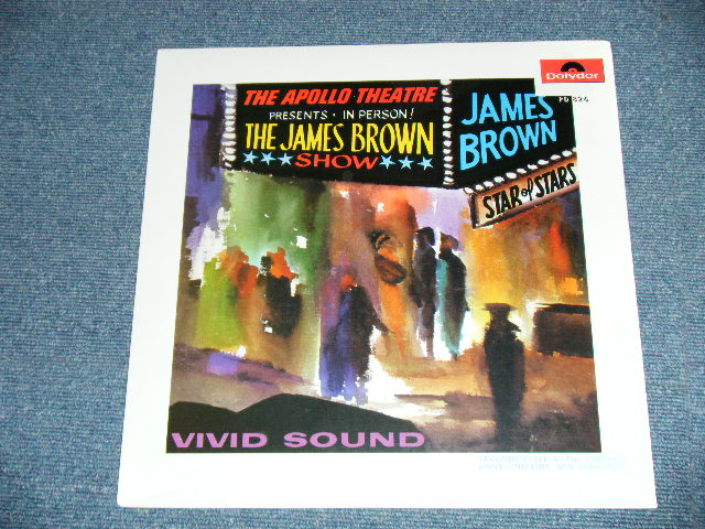 JAMES BROWN -  LIVE AT THE APOLLO  ( SEALED ) / US AMERICA REISSUE 