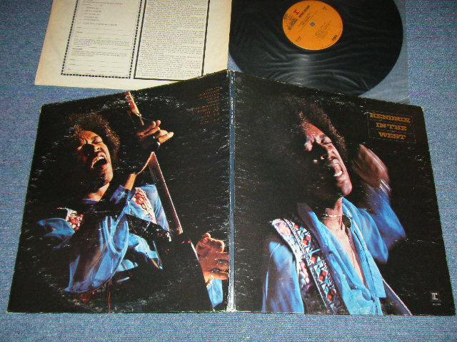 JIMI HENDRIX - IN THE WEST (Matrix # A) MS 2049-A 31296-1A  STERLING RL /B) MS 2049 31296-B 1D  STERLING RL  ) (