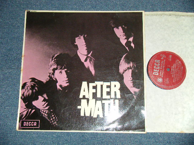 ROLLING STONES - AFTERMATH (Mtrix # 6B/1A ) (Ex++, Ex/Ex++ A-1, 2, 6:SCRATCH SKIP ) / 1966 UK ENGLAND  1st Press 