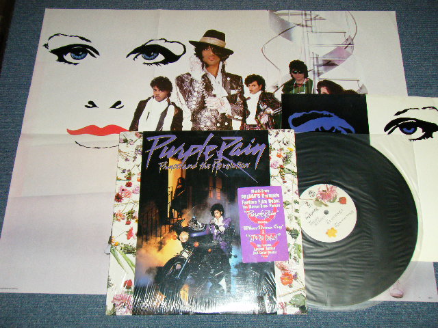PRINCE - PURPLE RAIN  (With POSTER) (Ex++/MINT- / 1985 US AMERICA ORIGINAL Used  LP 