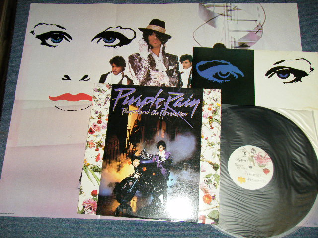 PRINCE - PURPLE RAIN  (With POSTER) (Ex++/MINT- ) / 1985 US AMERICA ORIGINAL Used  LP 