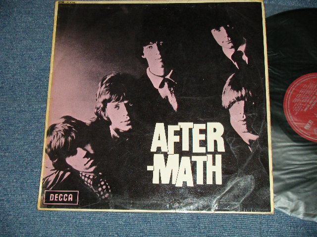 ROLLING STONES - AFTERMATH (Mtrix # 5B/3A/1A ) (Ex, VG++/Ex ) / 1966 UK ENGLAND  1st Press 