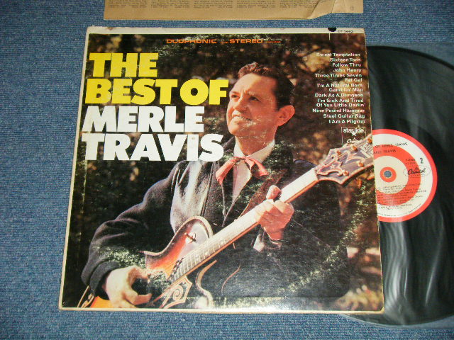 MERLE TRAVIS  - THE BEST OF( Ex-/Ex+++) / 1967 US AMERICA  ORIGINAL 
