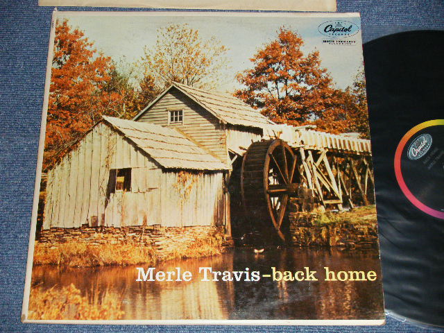 MERLE TRAVIS - BACK HOME  (Ex++/MINT-)  / 1963 Version US AMERICA ORIGINAL 2nd Press 