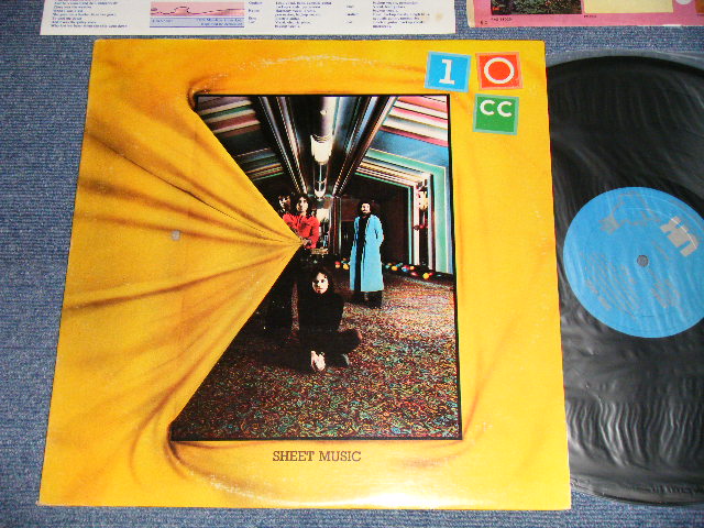 10CC 10 CC - SHEET MUSIC (Ex++/Ex+++ EDSP) / 1974 US AMERICA ORIGINAL Used LP