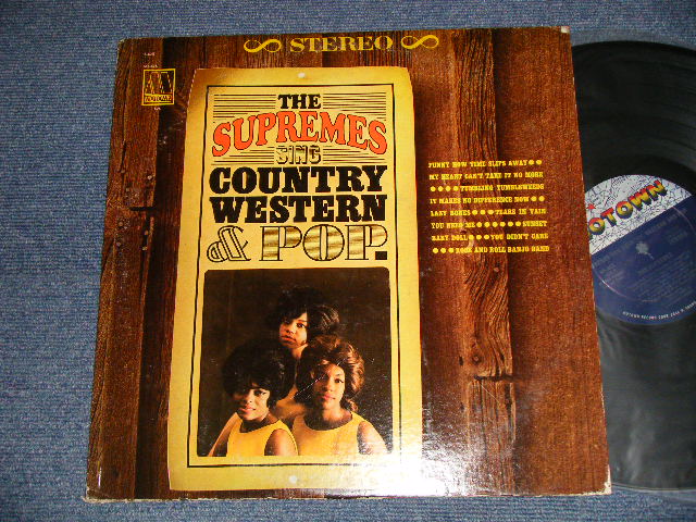THE SUPREMES - SING COUNTRY WESTERN & POP (Ex++/Ex+++ Looks:Ex++ EDSP) / 1965 US AMERICA ORIGINAL STEREO Used LP  