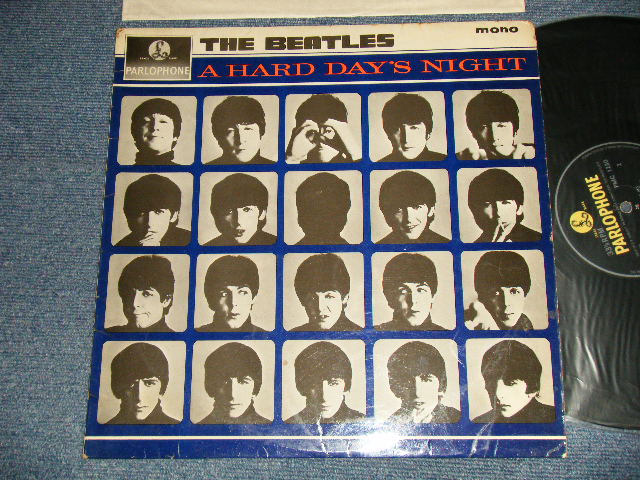 THE BEATLES - A HARD DAYS NIGHT (Matrix #A)XEX-481-3N  1 TL  B)XEX-482-3N  1 L0) (Ex++,Ex+/Ex+++ Looks:Ex+++)  / 1964 UK ENGLAND ORIGINAL 