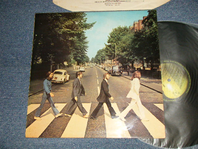 THE BEATLES - ABBEY ROAD (with HER MAJESTY) (Matrix #A)YEX 749-4 CJ HD B)YEX 750-3 CJ GL) (Ex++/Ex+++ Looks:MINT-)/ 1976 Version? UK ENGLAN  Used LP   