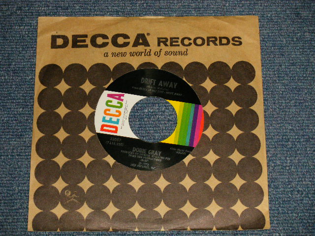 DOBIE GRAY - A)DRIFT AWAY  B)CITY STARS. (NORTHERN SOUL) (Ex++/Ex+) / 1973 US AMERICA ORIGINAL Used 7
