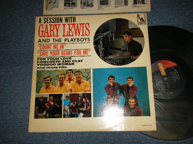 GARY LEWIS & THE PLAYBOYS -  A SESSION WITH (Ex+++/MINT-) / 1965 US AMERICA ORIGINAL MONO Used LP 