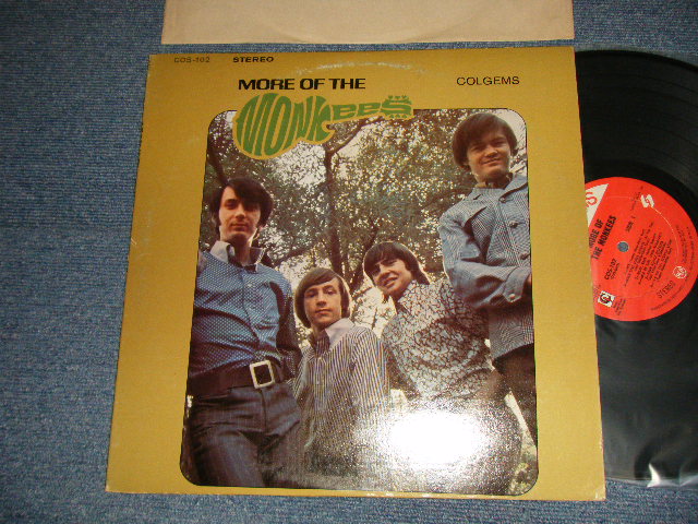 The MONKEES - MORE OF THE MONKEES (Ex+/Ex++ Looks:Ex-) / 1966 US AMERICA ORIGINAL STEREO Used LP 